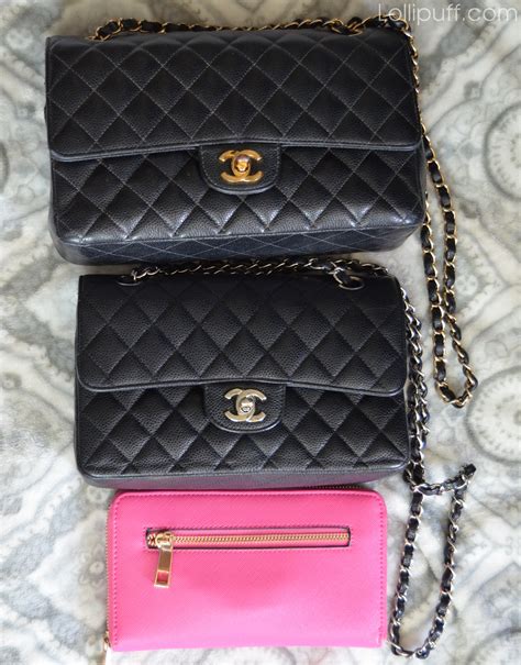 chanel classic medium vs small